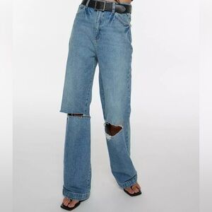 Abrand A 94 high rise wide leg Women's Jeans size 27